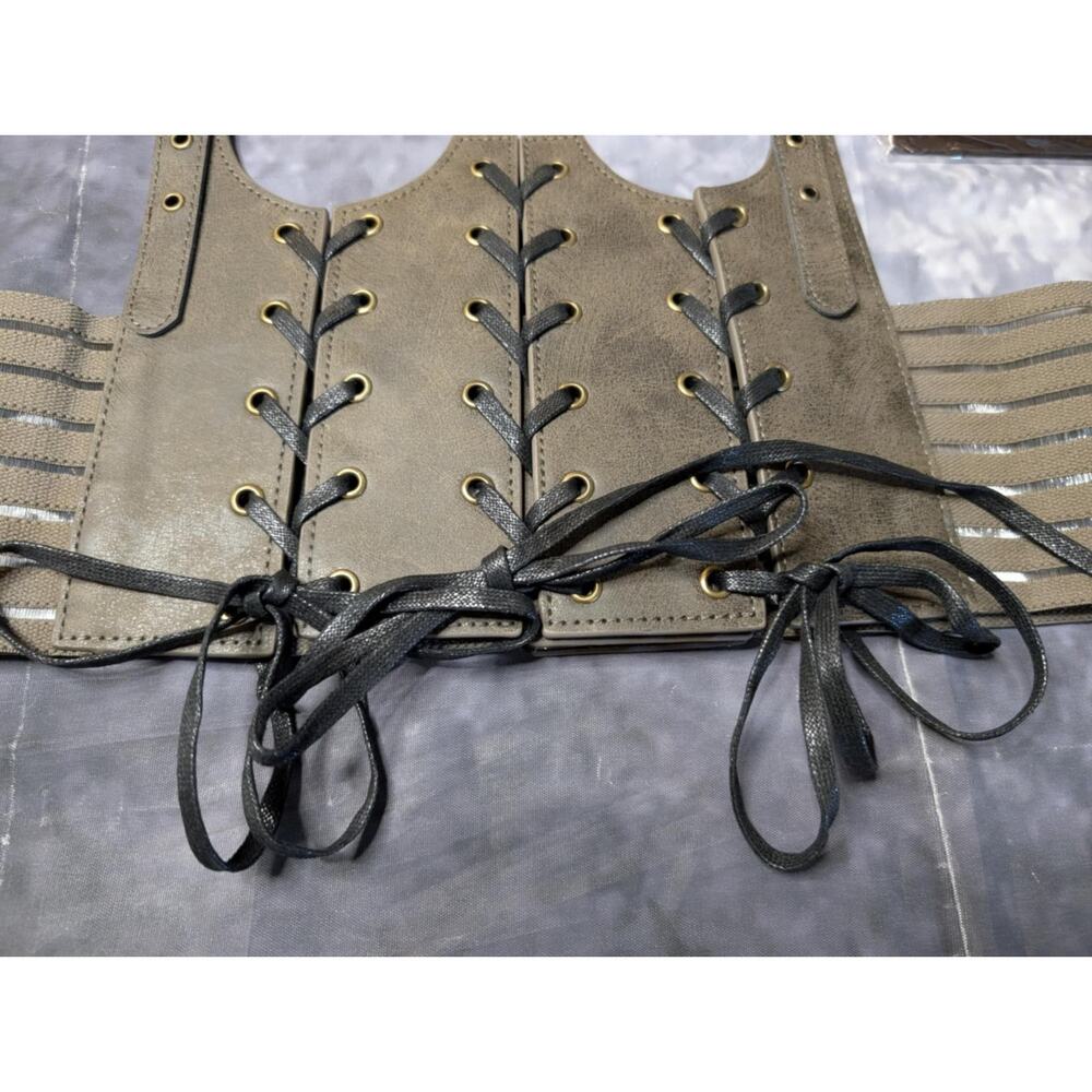 SPIRIT Halloween Costume Steampunk Deluxe Waist Cincher Women’s One Size - Picture 4 of 7